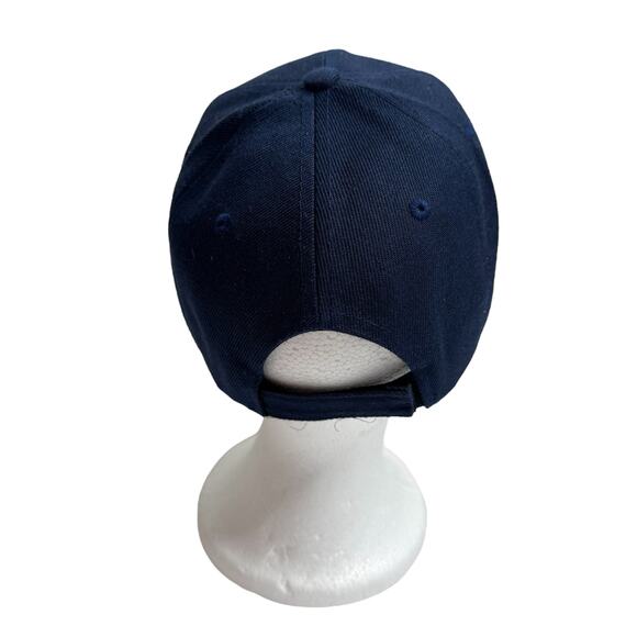 We Don’t Dial 911 *NEW* Navy Blue Canvas Cap Hat Adjustable 2A Second Amendment - Picture 3 of 7